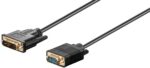Premium DVI-A naar VGA kabel / zwart - 2 meter