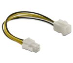 ATX12V P4 (m) - ATX12V P4 (v) voeding verlengkabel - 0,30 meter