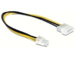 Molex (m) - ATX12V P4 (m) voedingskabel - 0,15 meter