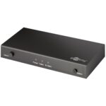 Goobay Tulp Composiet AV en S-VHS naar HDMI converter / zwart