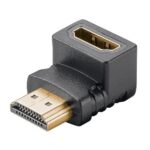 Haakse HDMI adapter naar beneden | HDMI2.1 (8K 60Hz + HDR)