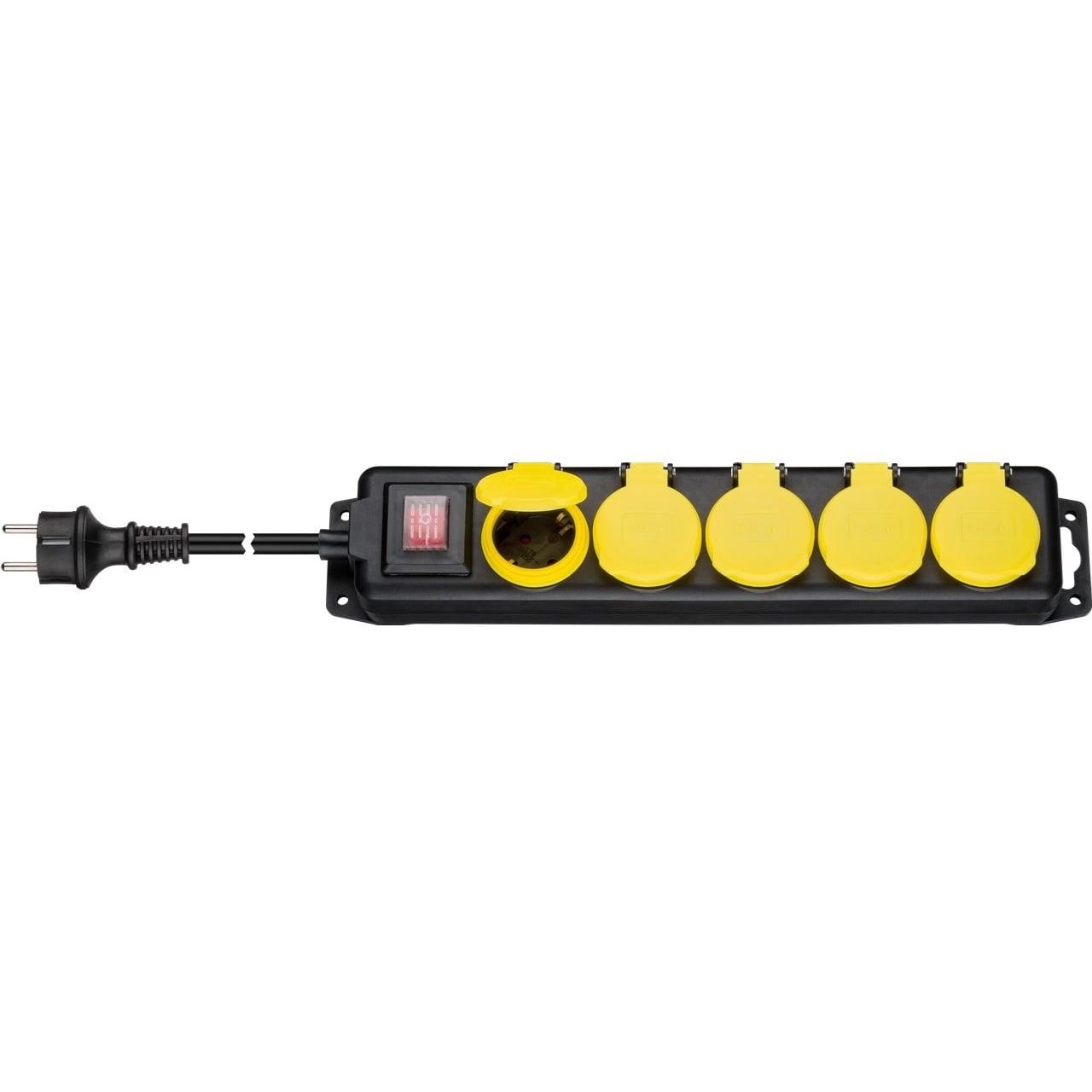 Goobay IP44 outdoor stekkerdoos | 5 contacten | 3 meter