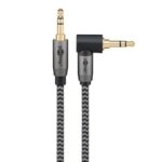 Goobay Plus 3,5mm Jack kabel | haaks | zwart (meerdere lengtes)