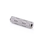 Koppelstuk 3,5mm Jack (v) - 3,5mm Jack (v) stereo / metaal