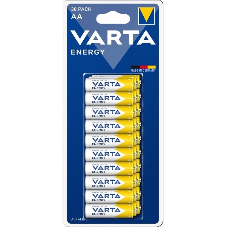 Varta AA (LR6) Energy batterijen - 30 stuks in blister