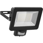 Goobay LED-schijnwerper met bewegingssensor voor buiten - 50W / zwart