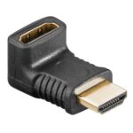 Haakse HDMI adapter naar boven | HDMI2.0 (4K 60Hz + HDR)