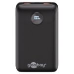 Goobay compacte powerbank | USB-C PD 20W + USB-A QC | 20.000 mAh