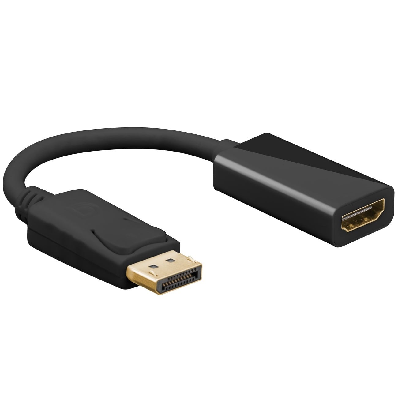 DisplayPort - HDMI adapter | 8K 60Hz | zwart | 0,20 meter