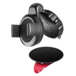 Goobay smartphone autohouder met klem | autoraam- en dashboardbevestiging