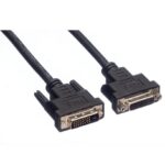 Goobay DVI-D Dual Link monitor verlengkabel / zwart (meerdere lengtes)