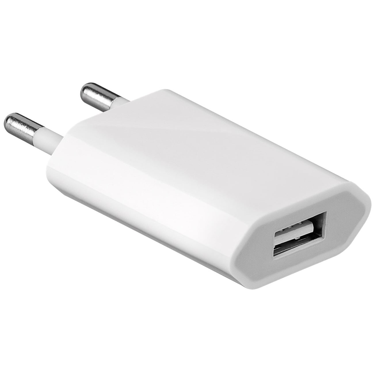 Goobay USB thuislader met 1 poort - recht/plat - 1A / (meerdere kleuren)