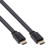 Goobay Platte HDMI kabel - HDMI2.0 (4K 60Hz + HDR) - CCS aders / zwart (meerdere lengtes)