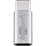Goobay USB-C (m) - Micro USB (v) adapter | USB2.0 | 10W | (meerdere kleuren)