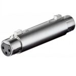 XLR (v) - XLR (v) koppelstuk