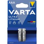Varta AAA (FR03) Ultra Lithium batterijen - 2 stuks in blister