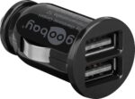 Goobay USB autolader met 2 poorten - 3,1A / zwart