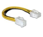 ATX12V P4 (v) - EPS12V 8-pins (m) voedingskabel - 0,20 meter