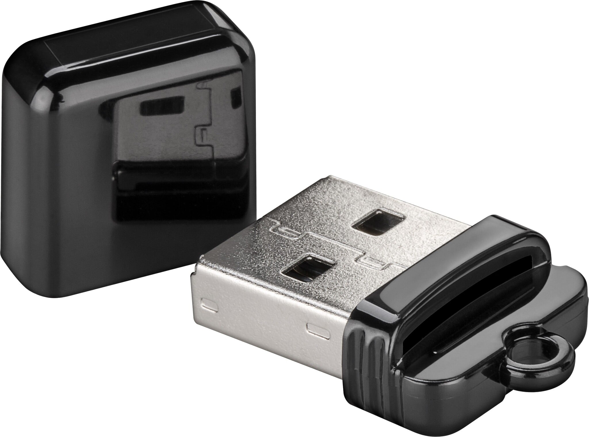 Goobay USB Cardreader met USB-A connector en 1 kaartsleuf - voor Micro SD/TF - USB2.0