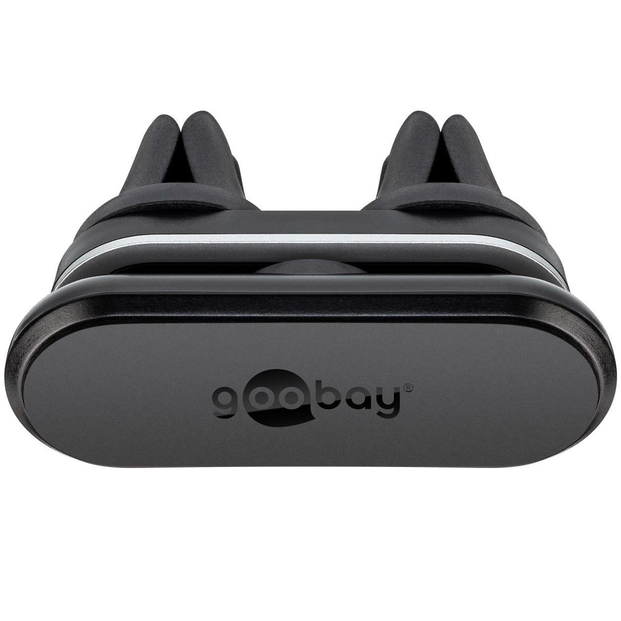 Goobay luchtrooster autohouder met magneet voor smartphones / zwart
