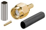 RP-SMA (m) krimp connector - RG-174