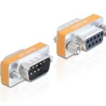 Seriële RS232 null modemadapter 9-pins SUB-D (m) - 9-pins SUB-D (v)