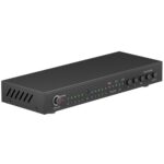 Goobay HDMI matrix schakelaar 4 naar 2 met audio extractor en ARC converter - HDMI1.4 (4K 30Hz) / zwart