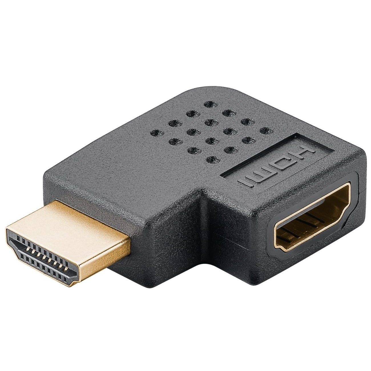 Haakse HDMI adapter naar links | HDMI2.1 (8K 60Hz + HDR)