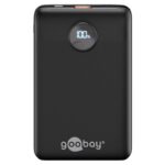 Goobay compacte powerbank | USB-C PD 20W + USB-A QC | 10.000 mAh
