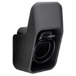 Goobay wandbeugel met kabelhouder voor EV Type 2 oplaadkabel en connector