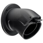 Goobay wandbeugel voor EV Type 2 oplaadconnector - haaks