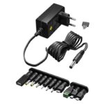 Goobay universele voedingsadapter | 3-12V | 18W | 11 pluggen | 1,8 meter