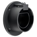 Goobay wandbeugel voor EV Type 2 oplaadconnector | recht