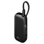 Goobay powerbank met kabel | USB-C PD 20W + USB-A QC | 5.000 mAh
