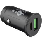 Goobay USB autolader | USB-C PD en USB-A QC | 27W