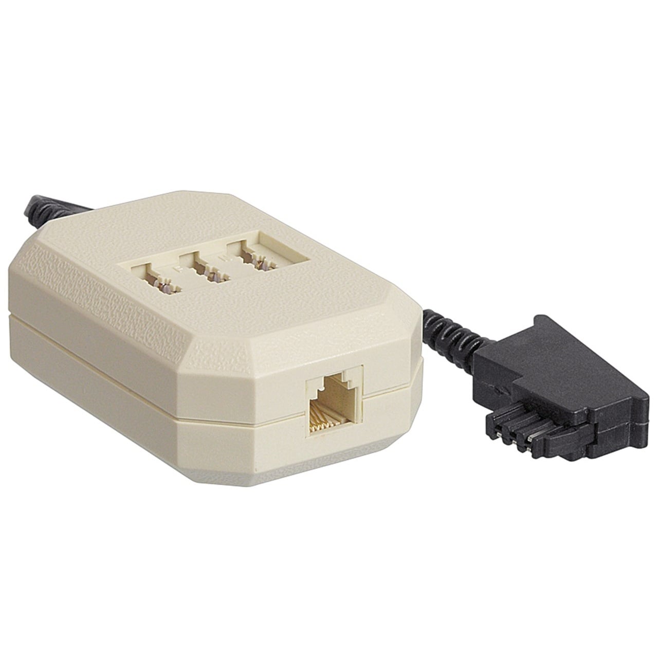 TAE-F (m) - 2x TAE-N + TAE-F + RJ11 (v) aansluitbox | 0,20 meter