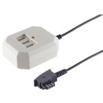 TAE-F (m) - 2x TAE-F + TAE-N + RJ11 (v) aansluitbox | 0,20 meter