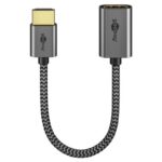 Goobay Plus HDMI flex adapter | Slimline | HDMI2.1 (8K 60Hz + HDR) | 0,10 meter