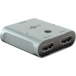 Goobay HDMI schakelaar | 2 naar 1 | HDMI2.1 (8K 60Hz + HDR)