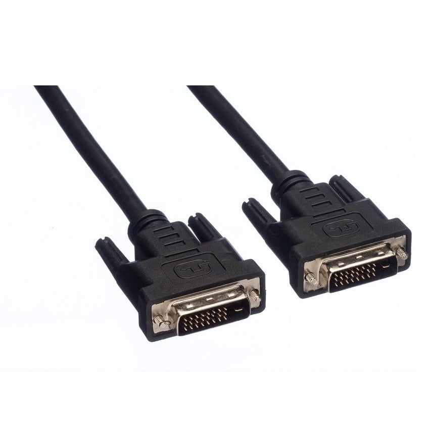 Goobay DVI-D Dual Link monitor kabel / zwart (meerdere lengtes)