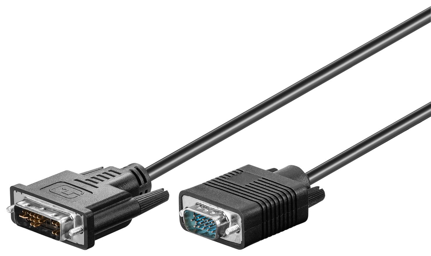 Goobay DVI-A naar VGA kabel / zwart (meerdere lengtes)