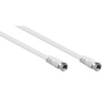 Goobay F (m) - F (m) coaxkabel | <70 dB | CCS | recht | | wit (meerdere lengtes)