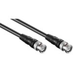 Goobay BNC (m) - BNC (m) kabel - RG58 - 50 Ohm / zwart (meerdere lengtes)