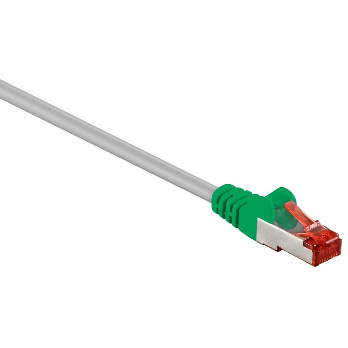 Goobay S/FTP CAT6 Gigabit crossover netwerkkabel / - LSZH grijs (meerdere lengtes)