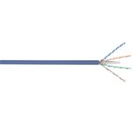 Goobay U/UTP CAT6a 10 Gigabit netwerkkabel met vaste aders - AWG23 - LSZH / blauw (meerdere lengtes)