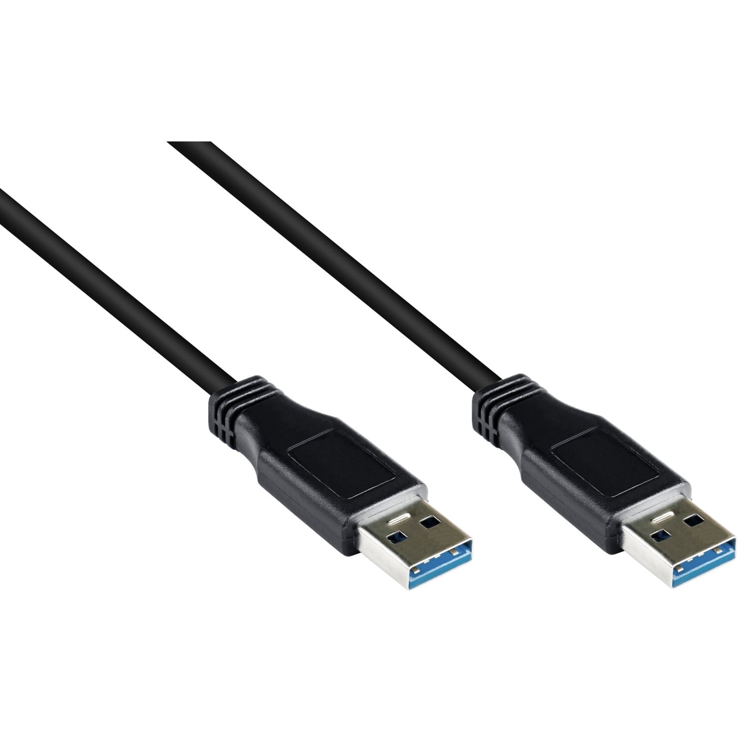 Goobay USB naar USB kabel - USB3.0 - tot 0,9A / zwart (meerdere lengtes)