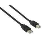 Goobay USB-A - USB-B kabel | USB2.0 | 5W | | zwart (meerdere lengtes)