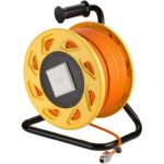 Goobay S/FTP CAT7a 10 Gigabit netwerk kabelhaspel / - LSZH zwart (meerdere lengtes)