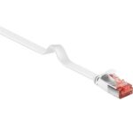 Goobay U/FTP CAT6 Gigabit platte netwerkkabel / (meerdere lengtes, meerdere kleuren)
