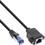 Goobay S/FTP CAT6a 10 Gigabit netwerk verlengkabel / - LSZH (meerdere lengtes, meerdere kleuren)